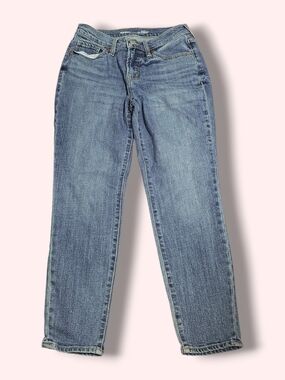 Old Navy Women's Light Blue Straight-Leg Jeans